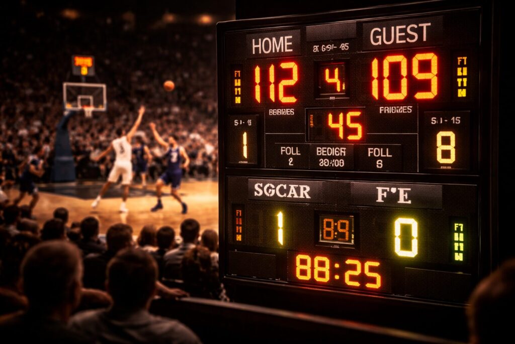 Por qué el marcador engaña más en baloncesto que en fútbol